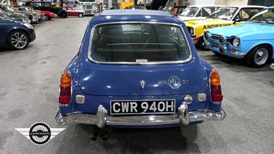 Lot 66 - 1968 MG C GT