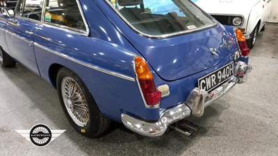 Lot 66 - 1968 MG C GT
