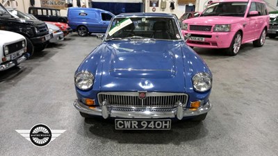 Lot 66 - 1968 MG C GT