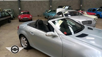 Lot 158 - 2004 MERCEDES SLK 200 KOMPRESSOR AUTO