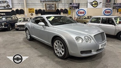 Lot 156 - 2005 BENTLEY CONTINENTAL GT AUTO