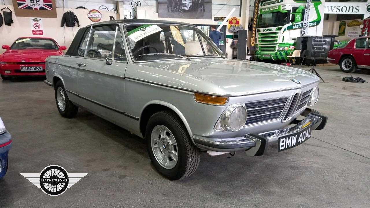 Lot 174 - 1973 BMW 2002 CABRIOLET