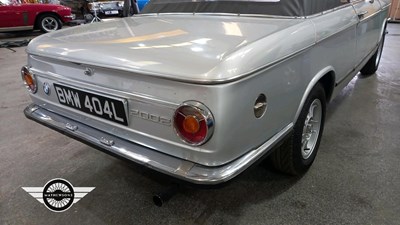 Lot 174 - 1973 BMW 2002 CABRIOLET