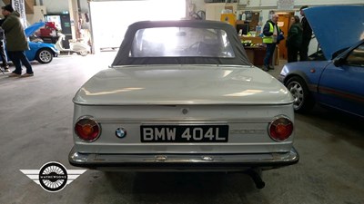 Lot 174 - 1973 BMW 2002 CABRIOLET
