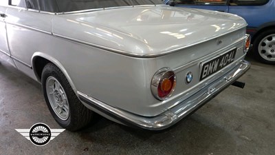 Lot 174 - 1973 BMW 2002 CABRIOLET