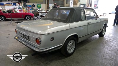 Lot 174 - 1973 BMW 2002 CABRIOLET