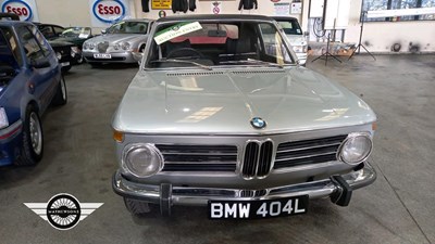 Lot 174 - 1973 BMW 2002 CABRIOLET