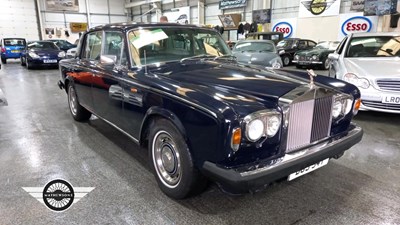 Lot 190 - 1979 ROLLS ROYCE