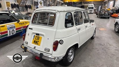 Lot 282 - 1986 RENAULT 4 GT L