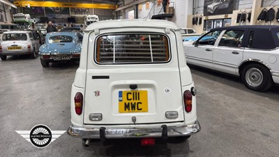 Lot 282 - 1986 RENAULT 4 GT L