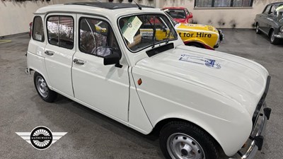 Lot 282 - 1986 RENAULT 4 GT L