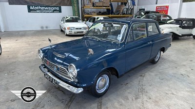 Lot 334 - 1963 FORD CORTINA DE LUXE
