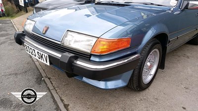 Lot 432 - 1985 ROVER 3500 V/PLAS AUTO