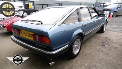 Lot 432 - 1985 ROVER 3500 V/PLAS AUTO