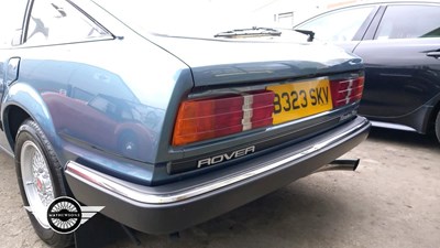 Lot 432 - 1985 ROVER 3500 V/PLAS AUTO