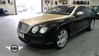 Lot 40 - 2005 BENTLEY CONTINENTAL GT AUTO