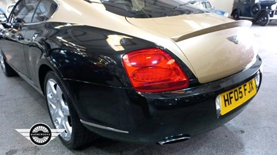 Lot 40 - 2005 BENTLEY CONTINENTAL GT AUTO