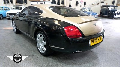 Lot 40 - 2005 BENTLEY CONTINENTAL GT AUTO