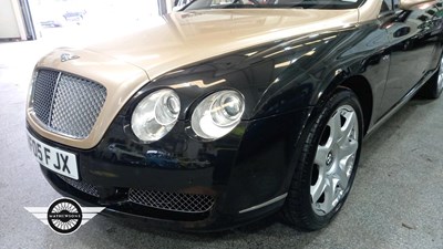 Lot 40 - 2005 BENTLEY CONTINENTAL GT AUTO