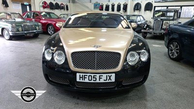Lot 40 - 2005 BENTLEY CONTINENTAL GT AUTO