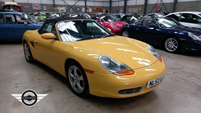 Lot 380 - 2002 PORSCHE BOXSTER AUTO