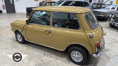 Lot 598 - 1974 AUSTIN MINI CLUBMAN