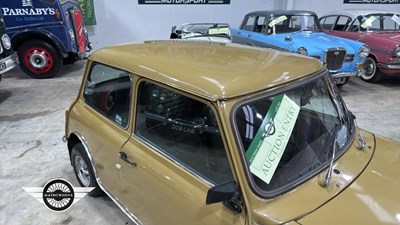 Lot 598 - 1974 AUSTIN MINI CLUBMAN