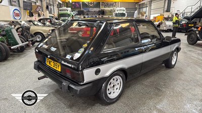 Lot 6 - 1982 TALBOT SUNBEAM LOTUS