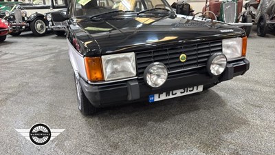 Lot 6 - 1982 TALBOT SUNBEAM LOTUS