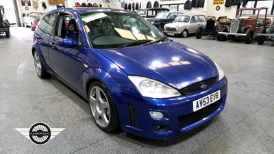Lot 4 - 2003 FORD FOCUS RS
