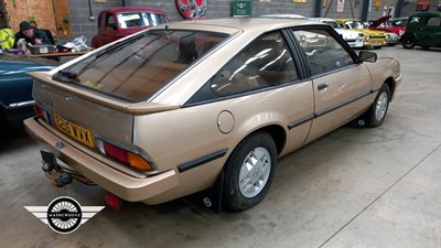 Lot 846 - 1984 OPEL MANTA BERLINETTA