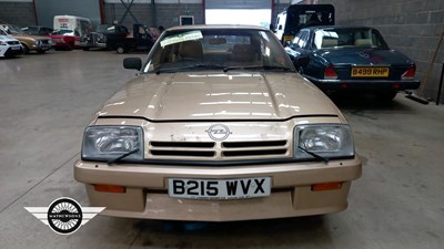Lot 846 - 1984 OPEL MANTA BERLINETTA
