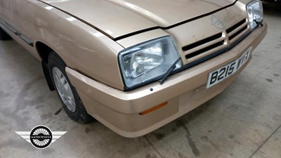 Lot 846 - 1984 OPEL MANTA BERLINETTA