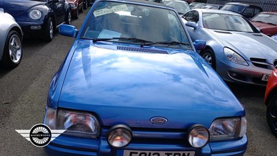 Lot 664 - 1988 FORD ESCORT 1.6I CABRIOLET