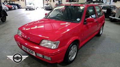 Lot 2 - 1993 FORD FIESTA XR2 I
