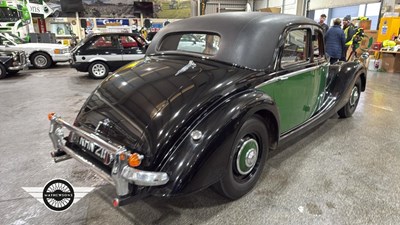 Lot 756 - 1952 RILEY RMB 2.5 LITRE SALOON