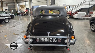 Lot 756 - 1952 RILEY RMB 2.5 LITRE SALOON