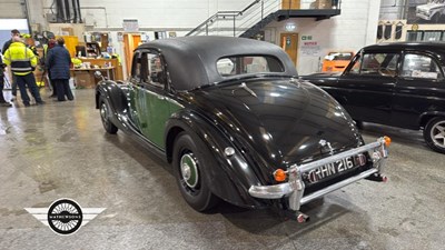 Lot 756 - 1952 RILEY RMB 2.5 LITRE SALOON