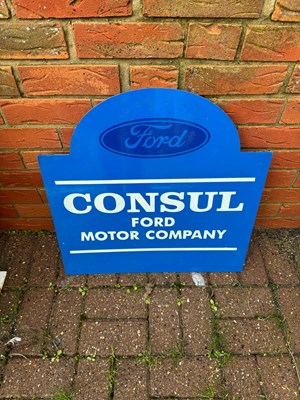 Lot 147 - FORD CONSUL SIGN