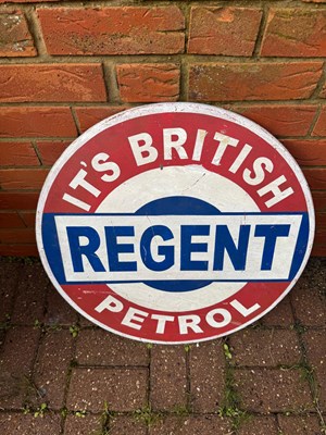 Lot 175 - REGENT PETROL SIGN