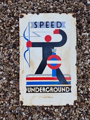 Lot 387 - UNDERGROUND SIGN