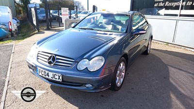 Lot 878 - 2004 MERCEDES CLK 240 ELEGANCE AUTO