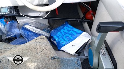 Lot 864 - FLETCHER SPEEDBOAT/SKI + FLETCHER TRAILER
