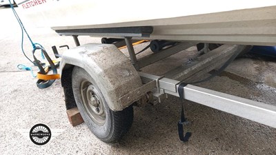 Lot 864 - FLETCHER SPEEDBOAT/SKI + FLETCHER TRAILER