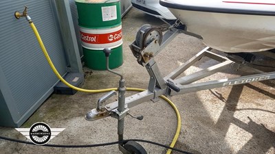 Lot 864 - FLETCHER SPEEDBOAT/SKI + FLETCHER TRAILER