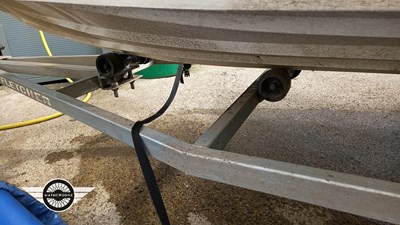 Lot 864 - FLETCHER SPEEDBOAT/SKI + FLETCHER TRAILER