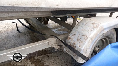 Lot 864 - FLETCHER SPEEDBOAT/SKI + FLETCHER TRAILER