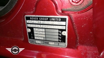 Lot 899 - 1999 ROVER 820 VITESSE