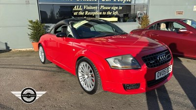 Lot 894 - 2005 AUDI TT QUATTRO SPORT