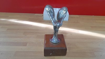 Lot 161 - SPIRIT OF ECSTACY SILVER CAR MASCOT